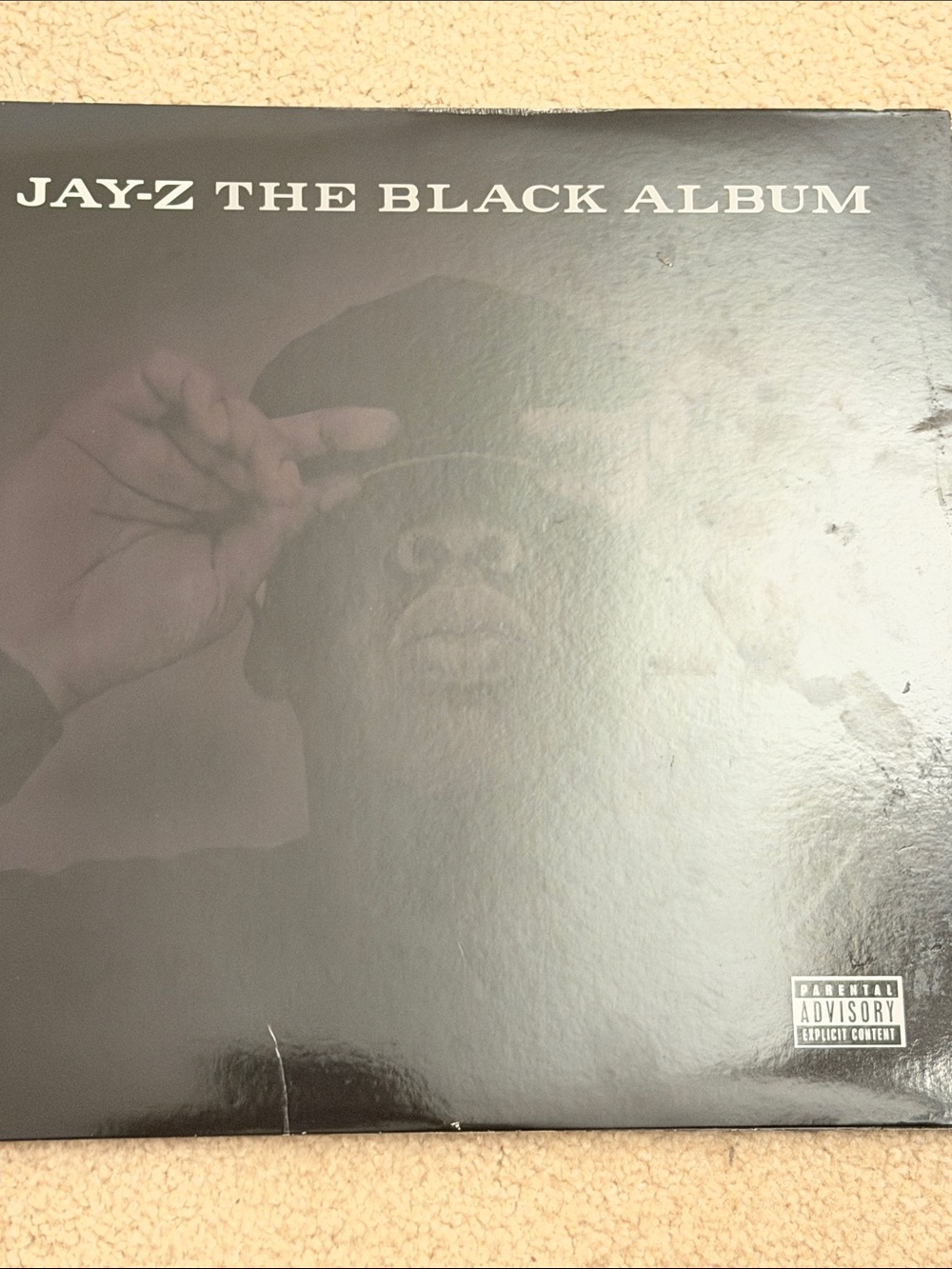Jay-Z The Black Album Vinyl LP - Black Cover